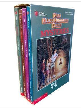 Vintage 1993 The Babysitter’s Club Mysteries Boxed Book Set #9-12